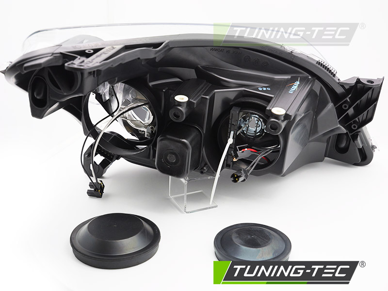 Headlight Opel Astra H 04-10 Black Left (TYC) – náhľad 3