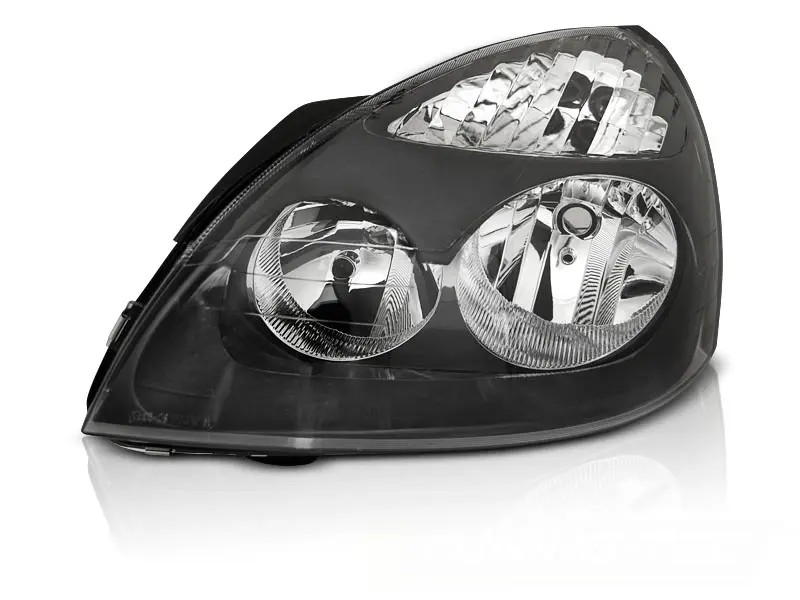 Headlight Renault Clio II 01-05 Black Left