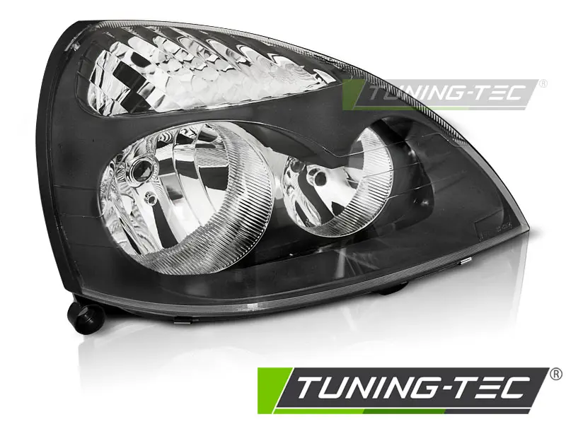 Front Headlight Renault Clio II 01-05 Black Right TYC – náhľad 2