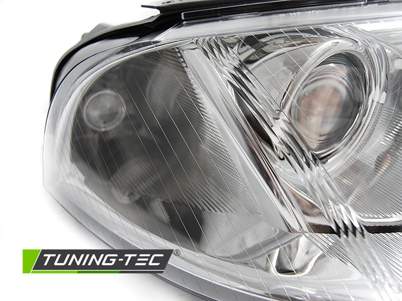 Headlight Chrome Right VW Passat 3BG B5 FL 00-05 TYC – náhľad 4
