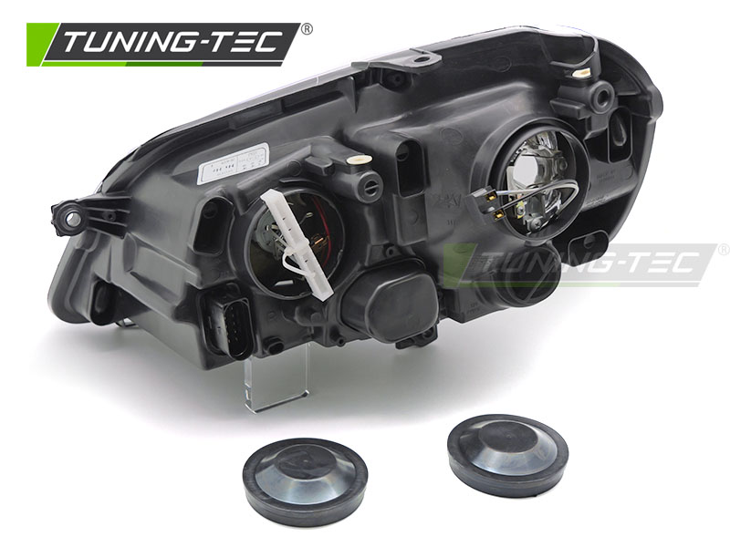 Headlight VW Polo 9N3 05-09 Black Right – náhľad 3