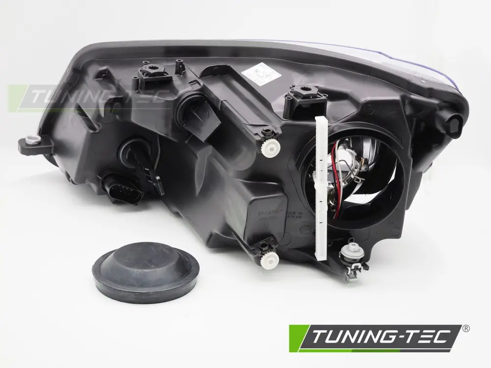 Headlight VW Caddy 11-14 Black Right H4 TYC – náhľad 2