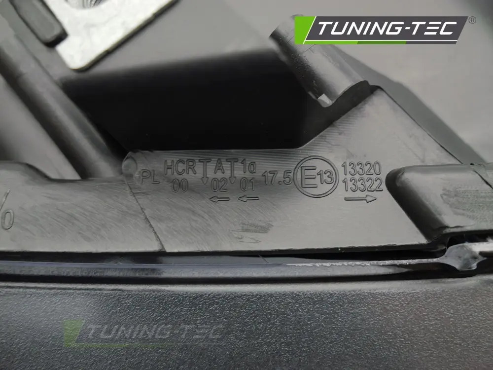 Headlight VW Polo 6R 09-14 Right Black H7 TYC – náhľad 5