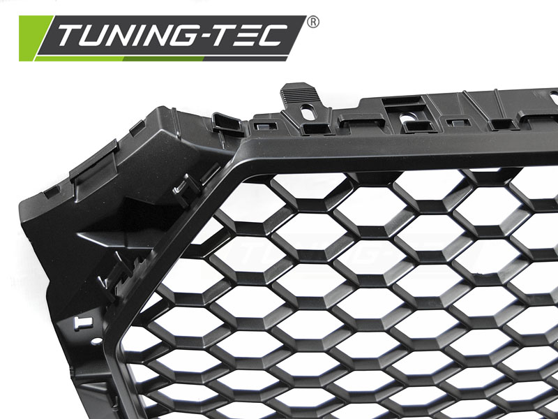 Front Grille Audi A4 B9 15-19 Sport Black – náhľad 3
