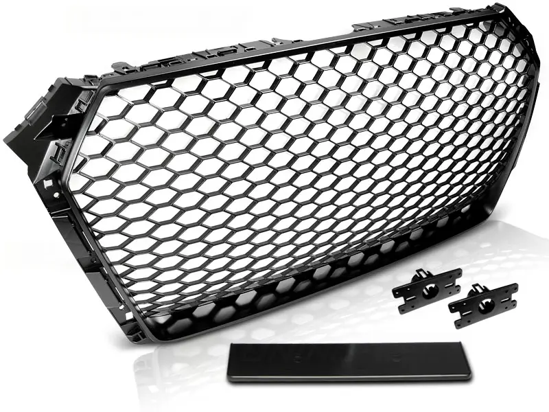Front Grille Audi A4 B9 15-19 Sport Black