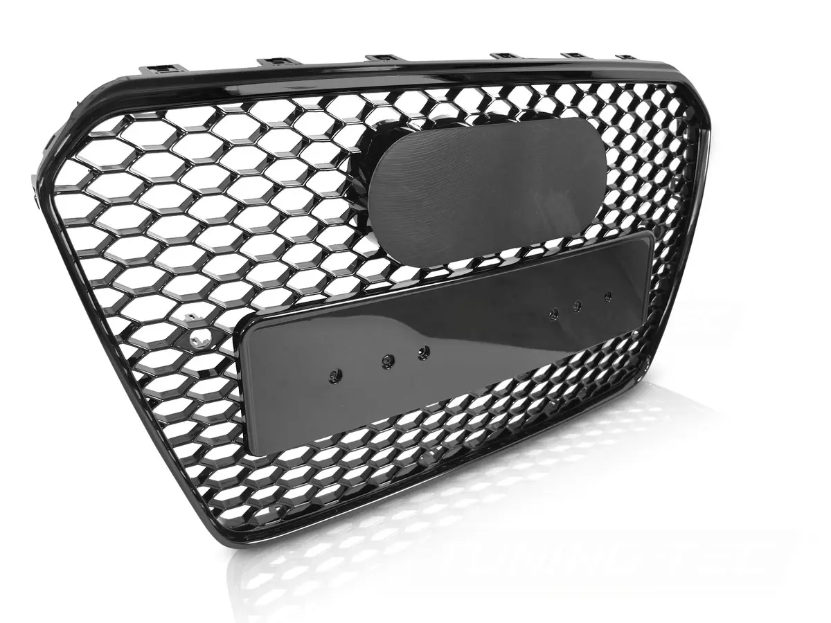 Front Grille Audi A5 8T 8F 11-16 Sport Glossy Black PDC