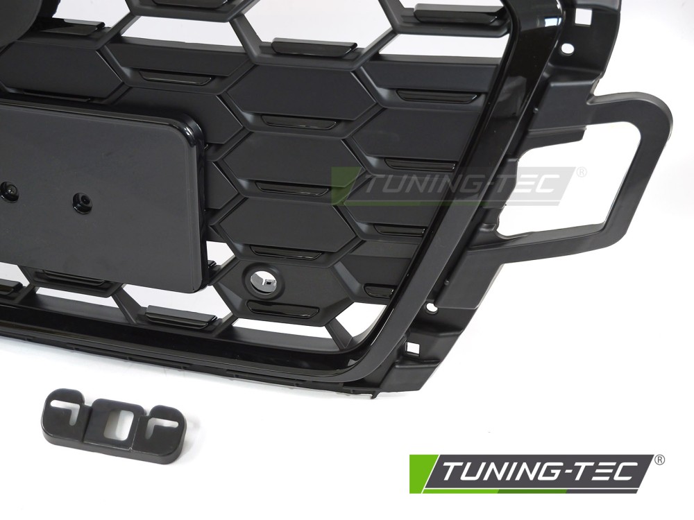 Front Grille Sport Audi A5 F5 19-23 Glossy Black PDC – náhľad 3