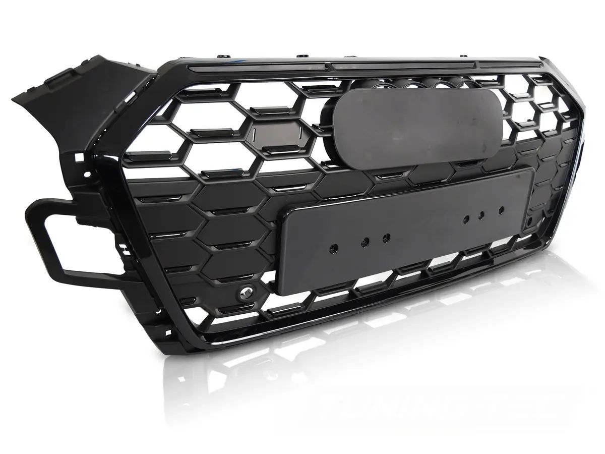 Front Grille Sport Audi A5 F5 19-23 Glossy Black PDC