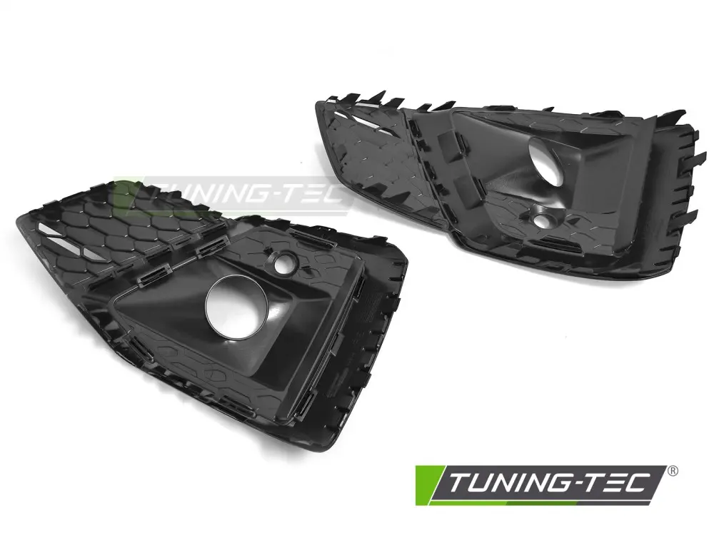 Fog Light Cover Audi A5 F5 19-23 Sport Style Glossy Black – náhľad 3