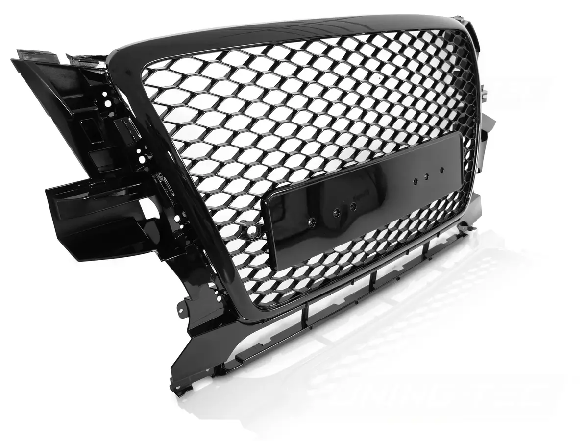 Front Grille Audi Q5 8R 08-12 Sport Glossy Black PDC
