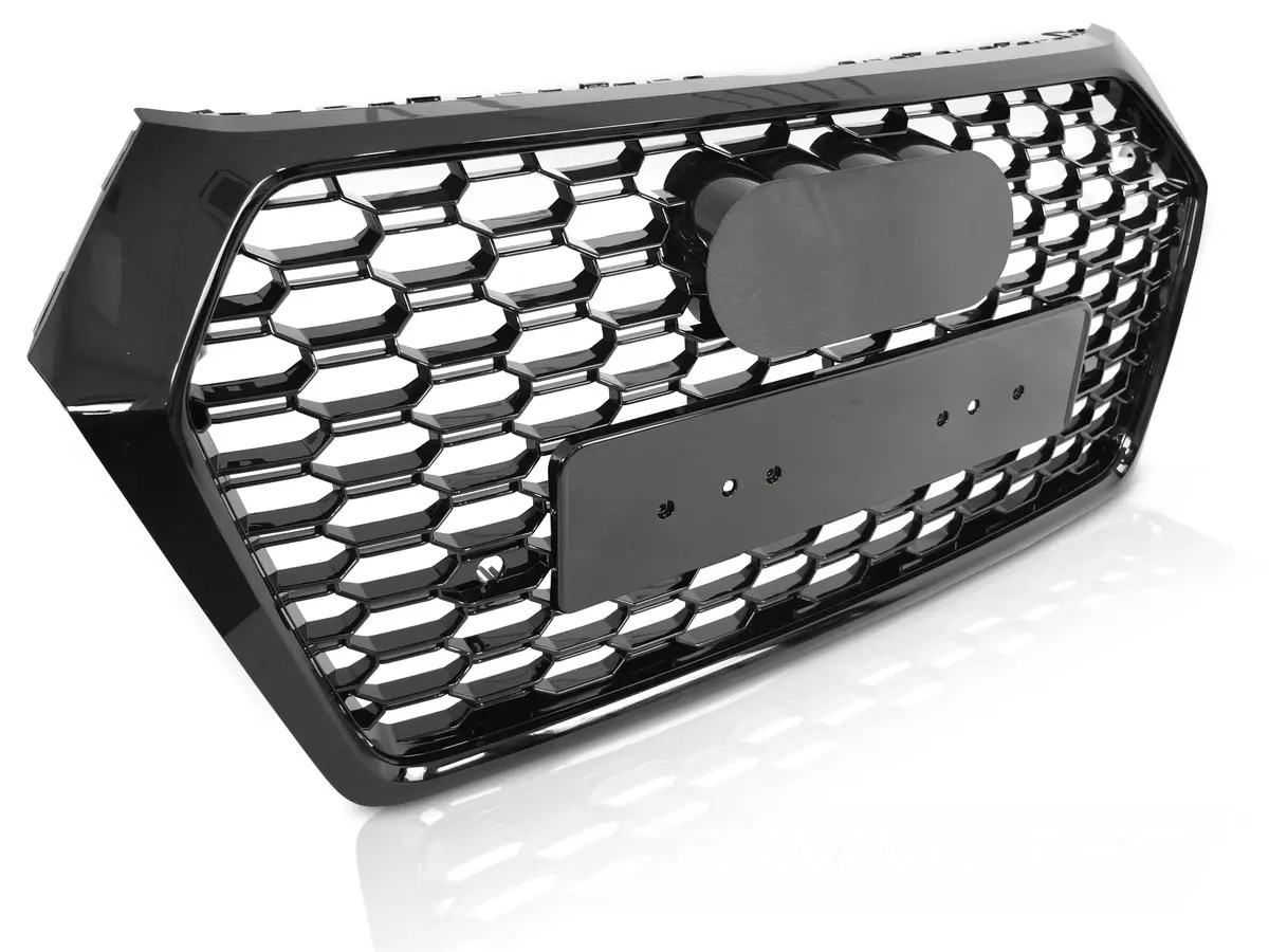 Front Grille Audi Q5 FY 16-20 Sport Style Glossy Black PDC