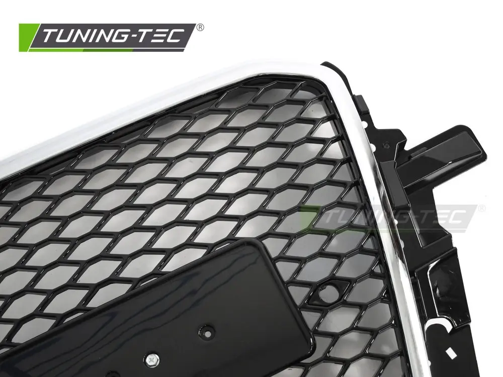 Predná maska Audi Q5 8R 12-16 Sport Style Black Chrome PDC – náhľad 4