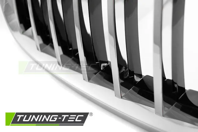 Front Grille BMW X5 E70 / X6 E71 08- Chrome – náhľad 2