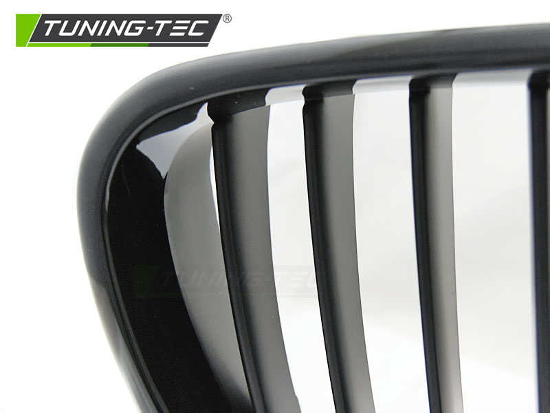 Front Grille BMW X5 E53 99-03 Glossy Black-Black Frame – náhľad 3