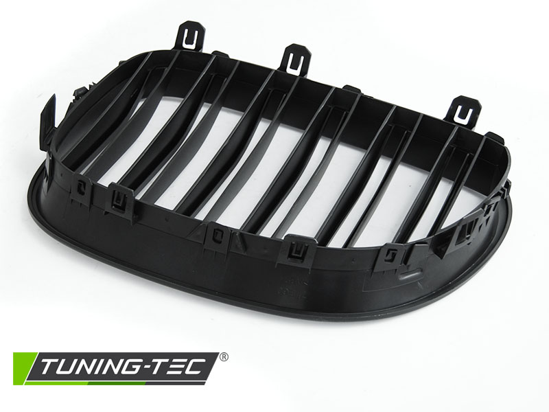 Front Grille BMW E60 / E61 03-10 Sport Double Bar Matt Black – náhľad 5