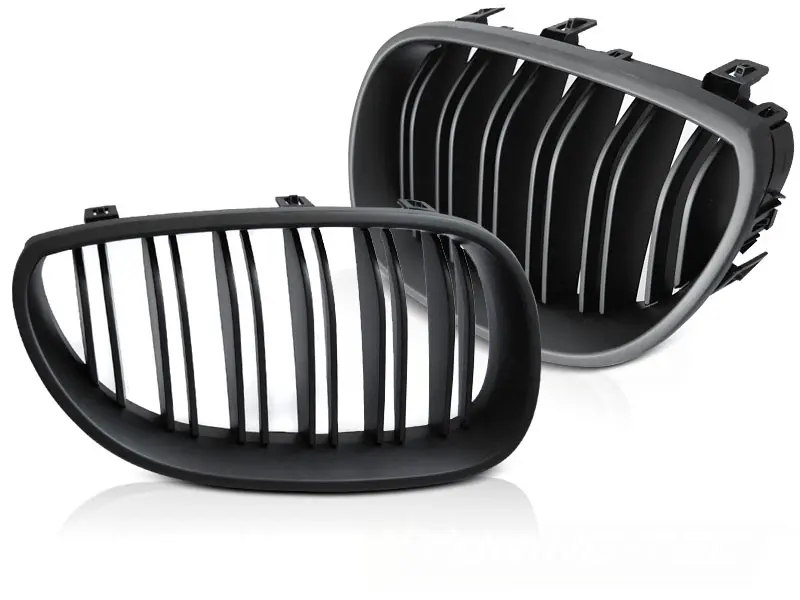 Predná maska BMW E60 / E61 03-10 Sport Double Bar Matt Black