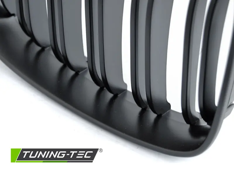 Front Grille BMW E87/E81/E82/E88 07-11 Sport Double Bar Matt Black – náhľad 3