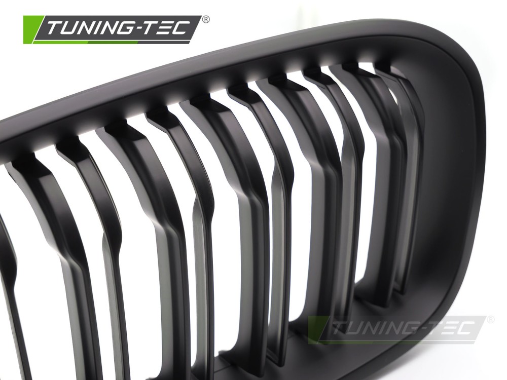 Front Grille BMW F20 / F21 11-14 Sport Double Bar Matt Black – náhľad 3
