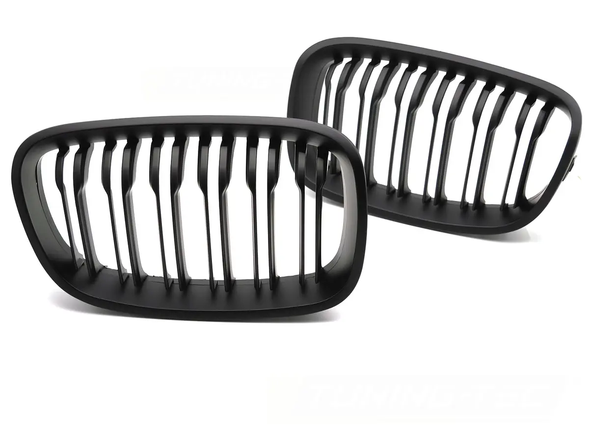 Front Grille BMW F20 / F21 11-14 Sport Double Bar Matt Black