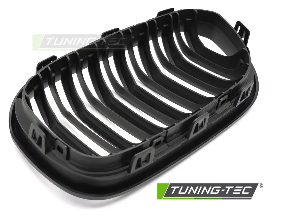Front Grille BMW F20 / F21 LCI 15-18 Sport Matt Black Double Bar – náhľad 5