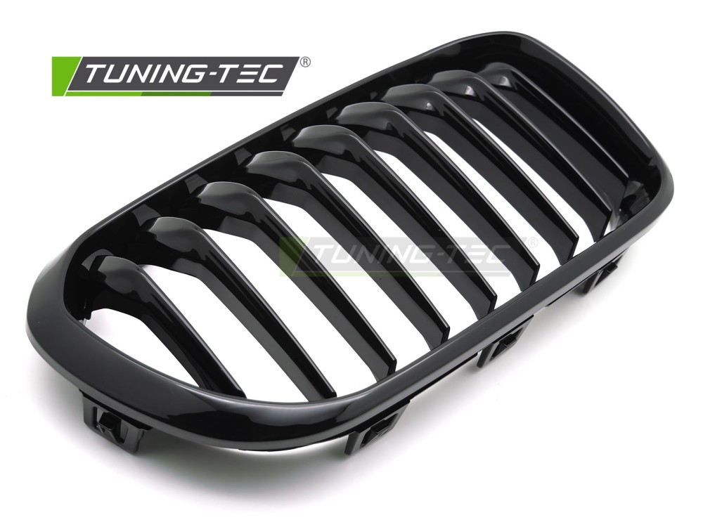 Front Grille BMW F20 / F21 LCI 15-18 Glossy Black – náhľad 4