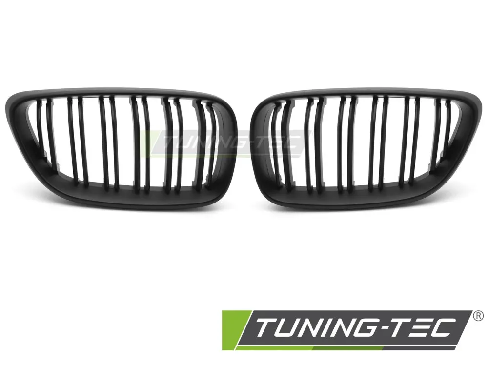 Front Grille BMW F22 / F23 13-21 Sport Double Bar Matt Black – náhľad 2