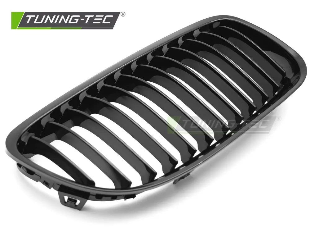 Front Grille BMW E90 / E91 LCI 09-11 Glossy Black – náhľad 4