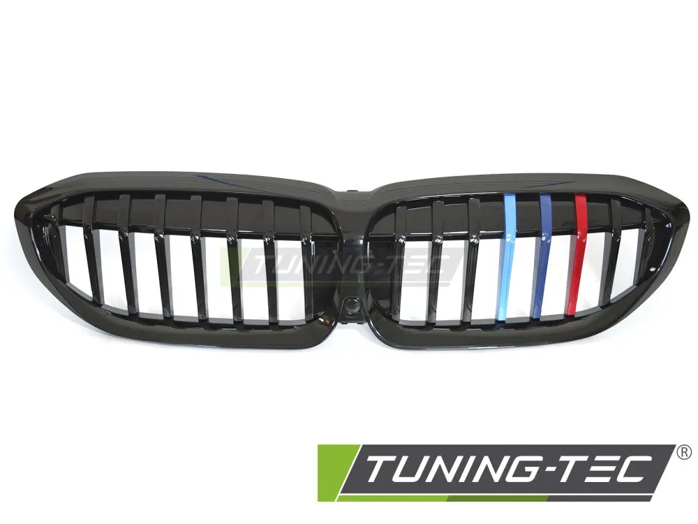 Front Grille BMW G20 / G21 19-22 Glossy Black Tri-Colour – náhľad 2