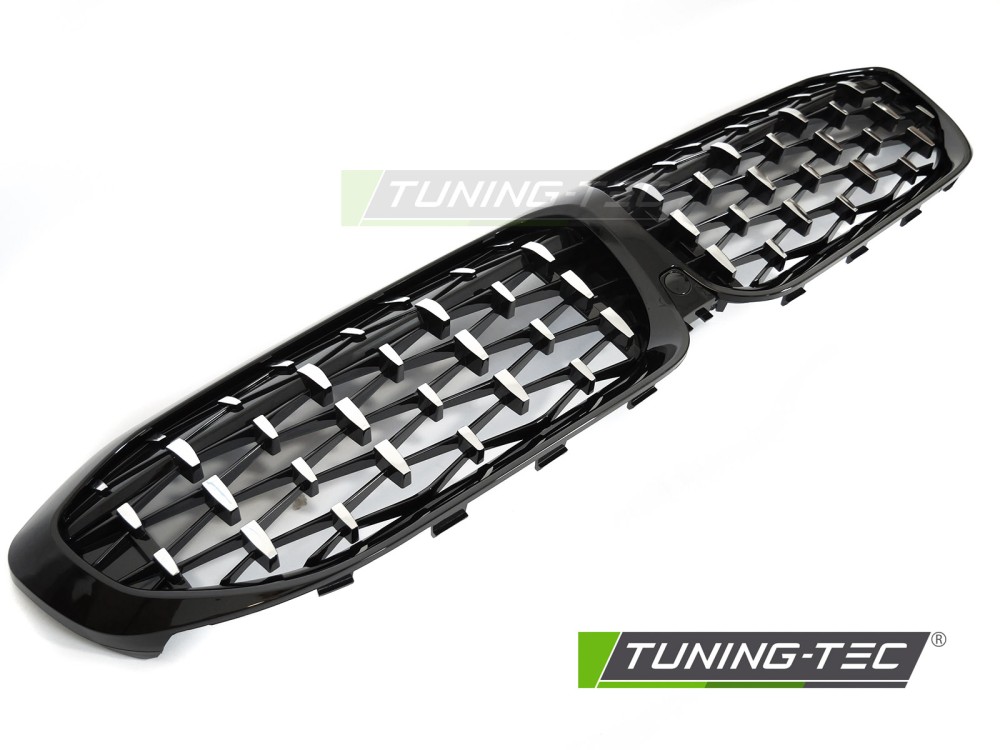 Front Grille BMW G20 / G21 19-22 Diamond Chrome Black – náhľad 4