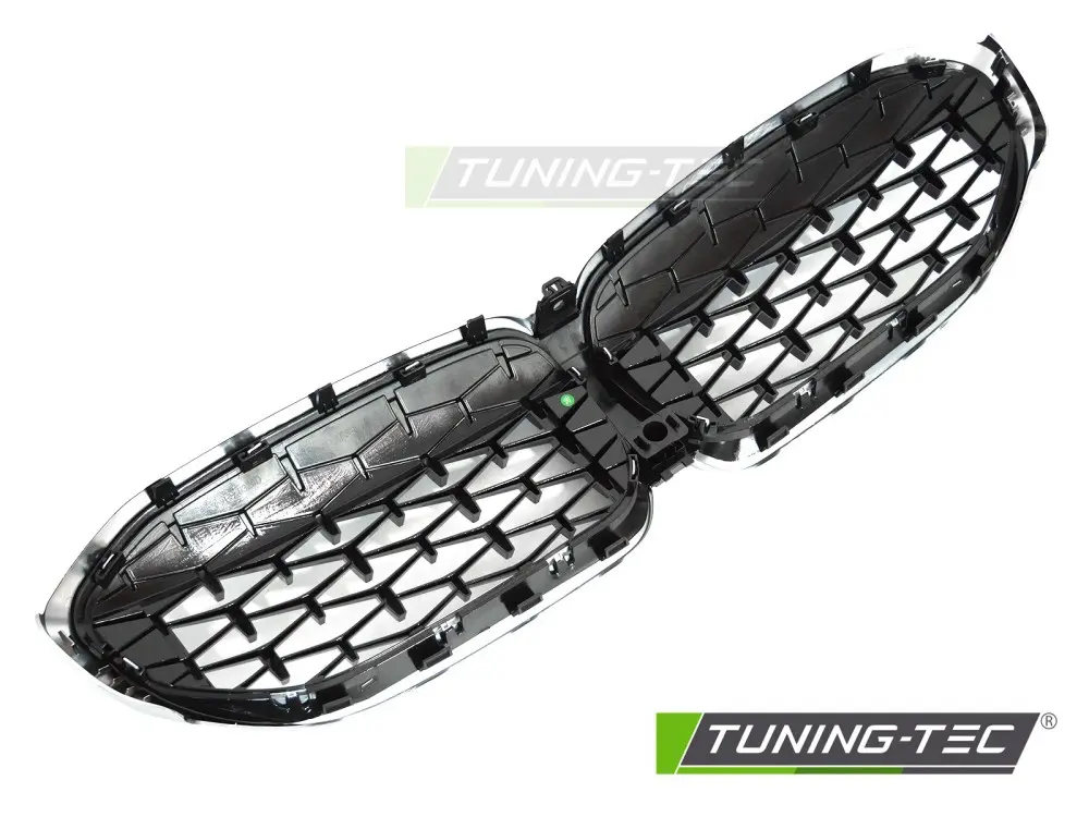 Front Grille BMW G20 / G21 19-22 Diamond Silver Matt Chrome – náhľad 5