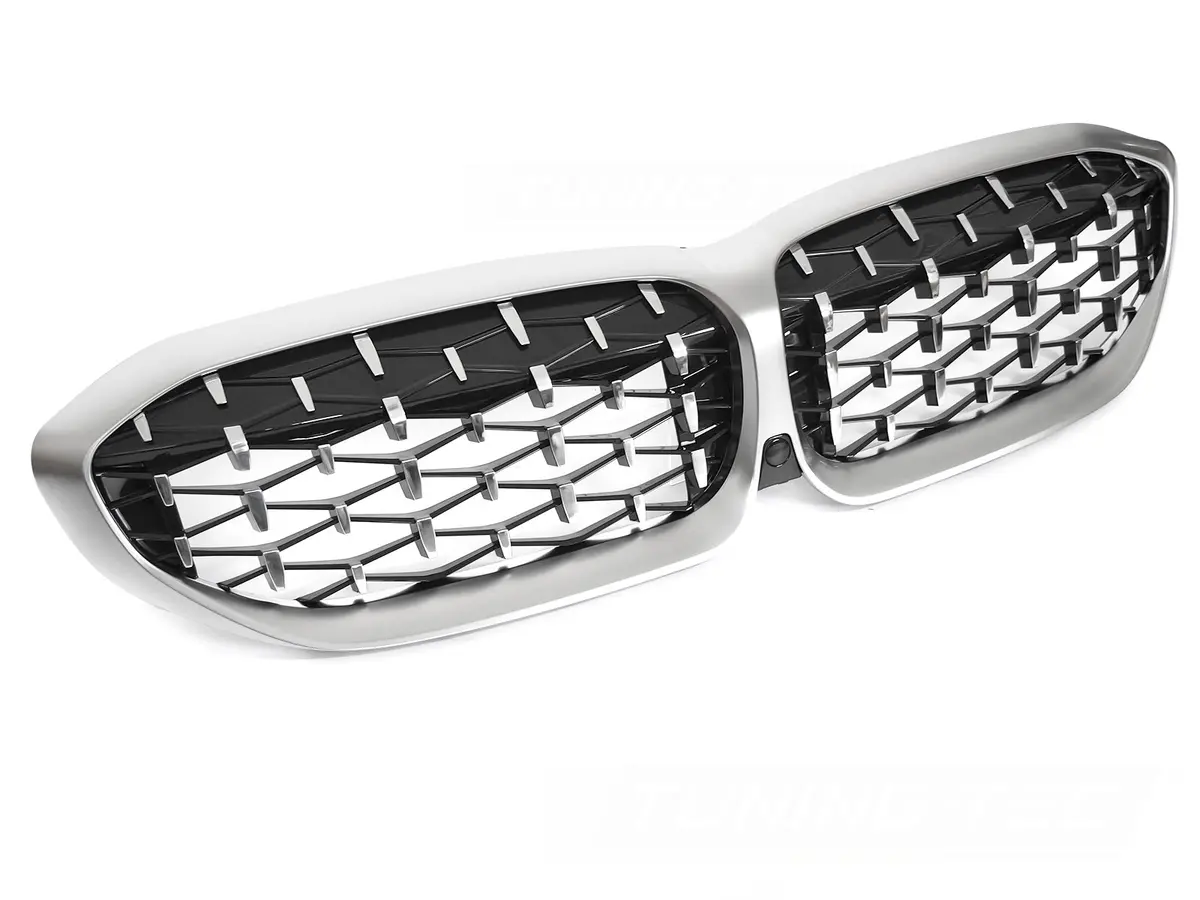 Predná maska BMW G20 / G21 19-22 Diamond Silver Matt Chrome
