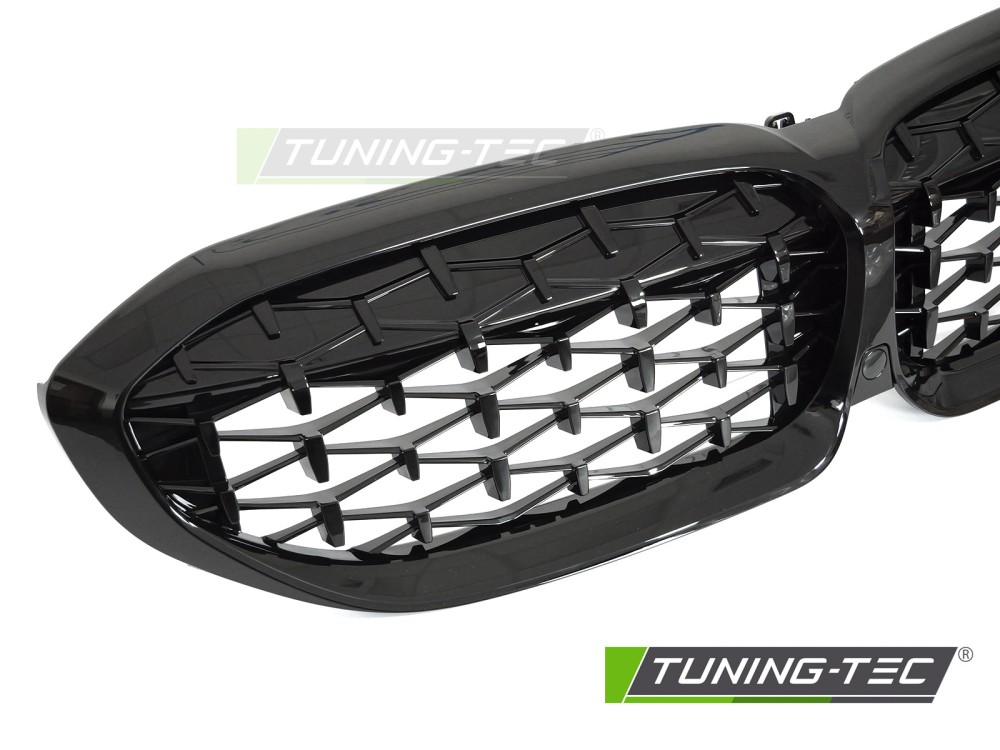 Front Grille BMW G20 / G21 19-22 Diamond Black – náhľad 3