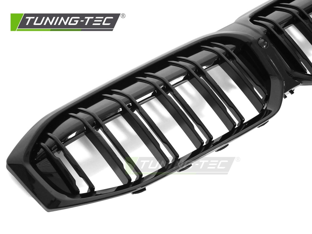 Front Grille BMW G20 / G21 LCI 22-26 Sport Glossy Black Double Bar – náhľad 3