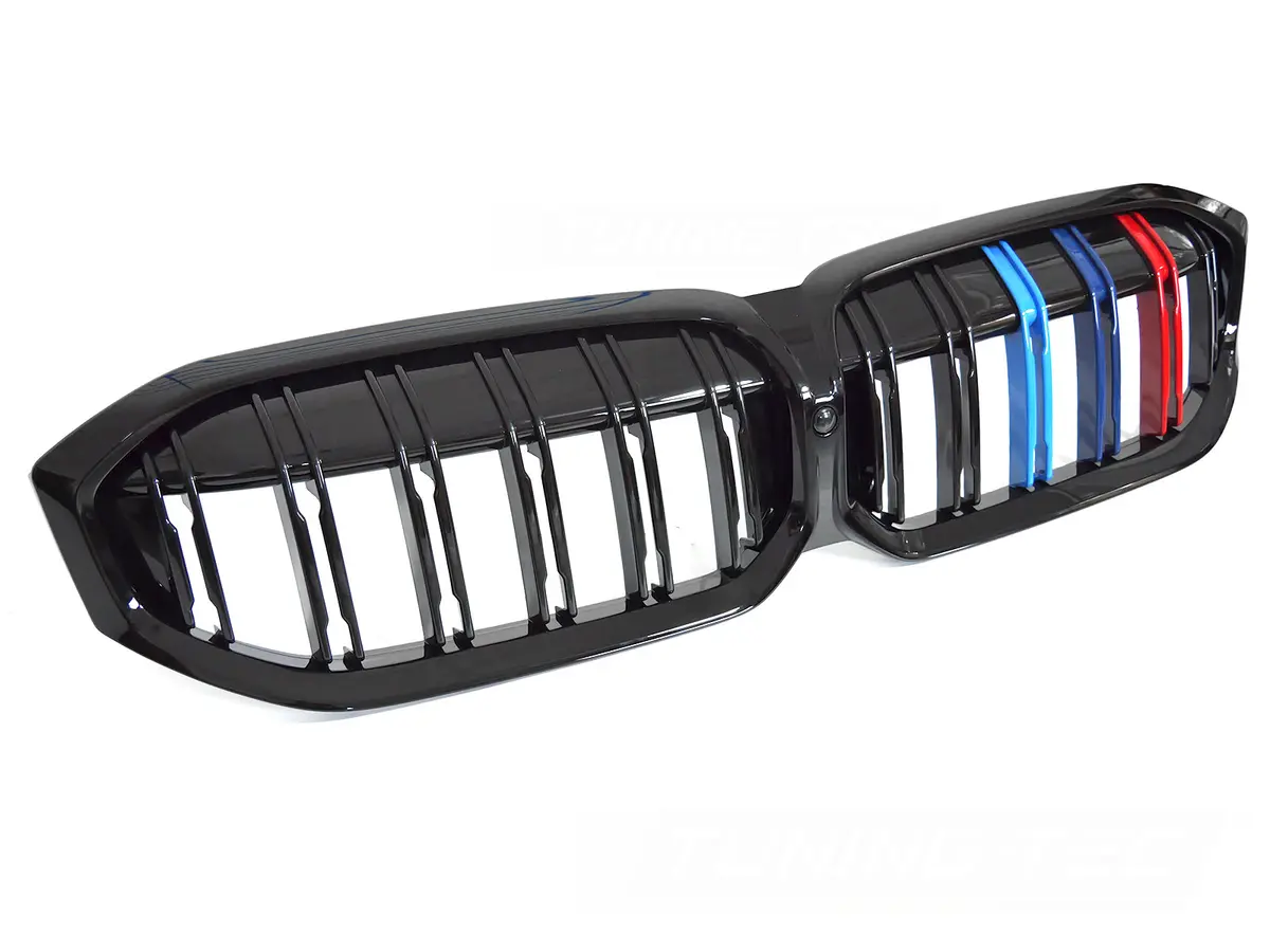 Predná maska BMW G20 / G21 LCI 22-26 Sport Glossy Black Tri-Colour Double Bar