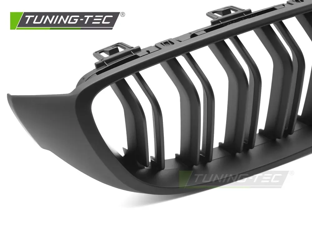 Front Grille BMW F32 / F33 / F36 13-20 Double Bar Matt Black – náhľad 3