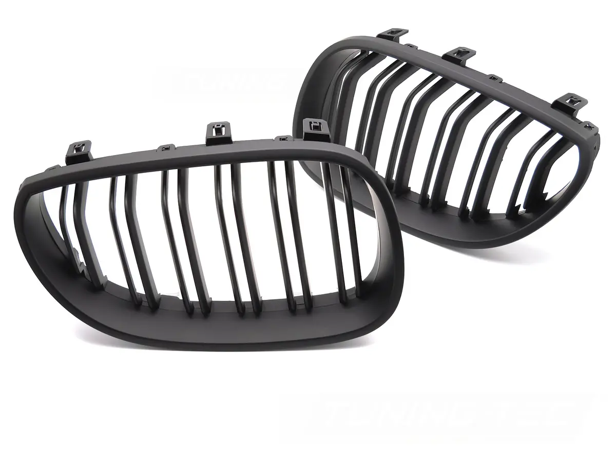Predná maska BMW 5er E60 / E61 03-10 Sport Double Bar Matt Black