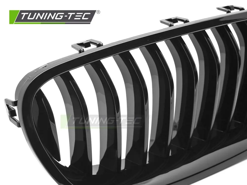 Front Grille BMW 5 Series F10 / F11 10-16 Glossy Black – náhľad 3