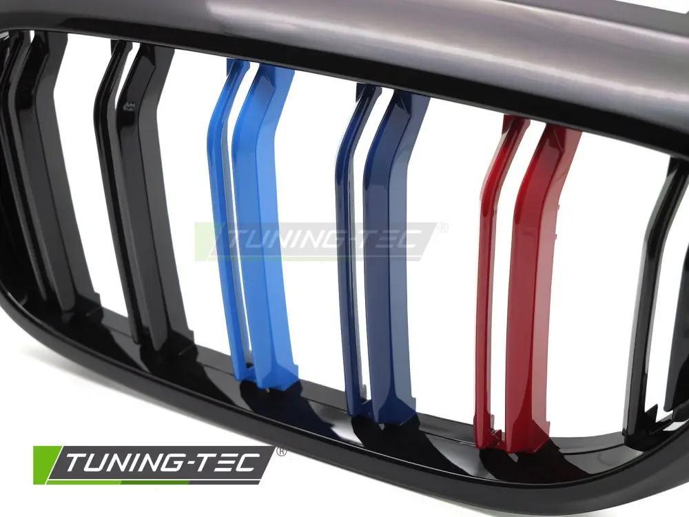 Front Grille BMW G30 / G31 17-20 Sport Black Tri-Colour Double Black – náhľad 3