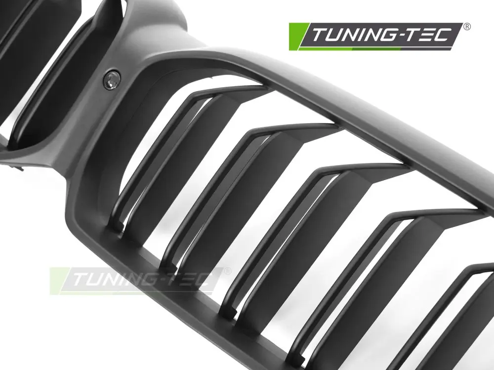 Front Grille BMW G30 / G31 LCI 20-23 Double Bar Matt Black – náhľad 3