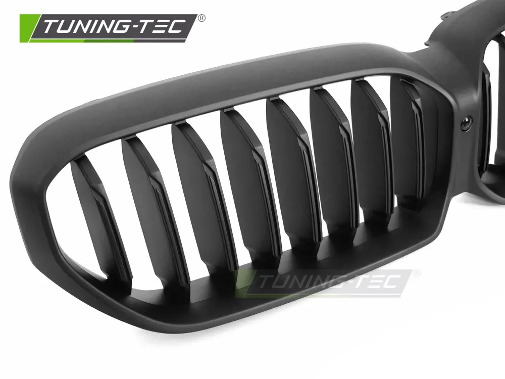 Front Grille BMW 5 Series G30 / G31 LCI 20-23 Matt Black – náhľad 4