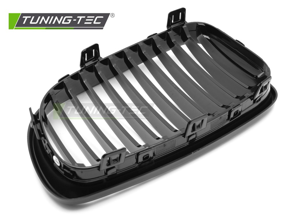 Front Grille BMW E81 / E82 / E87 / E88 07-13 Glossy Black – náhľad 4