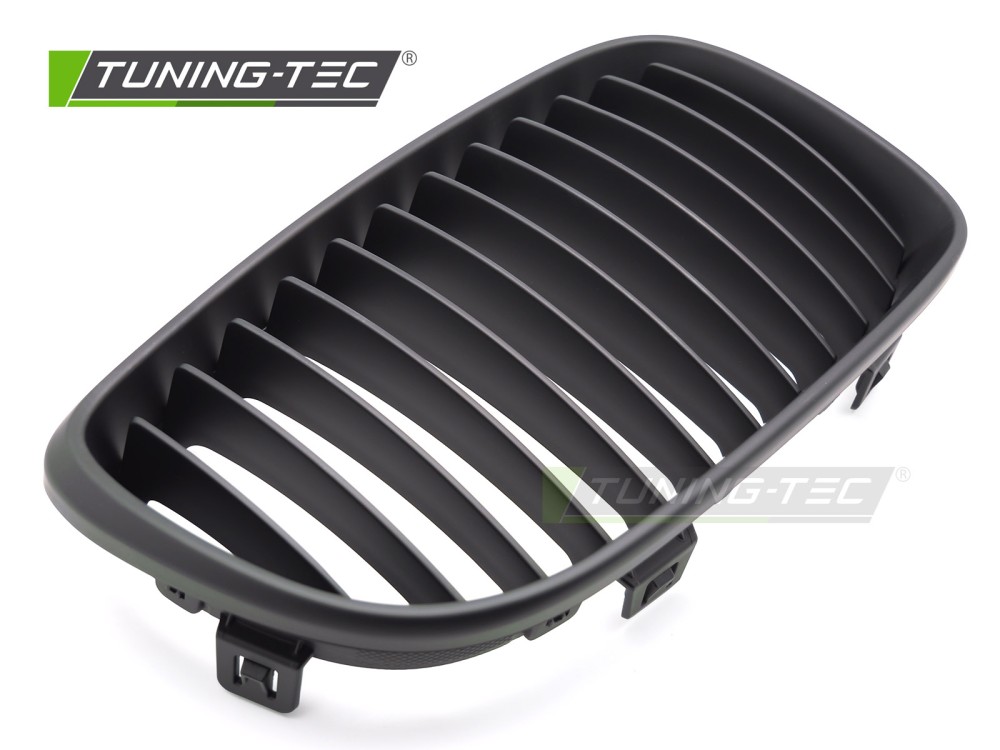 Front Grille BMW 1 Series E81 / E82 / E87 / E88 07-13 Matt Black – náhľad 3