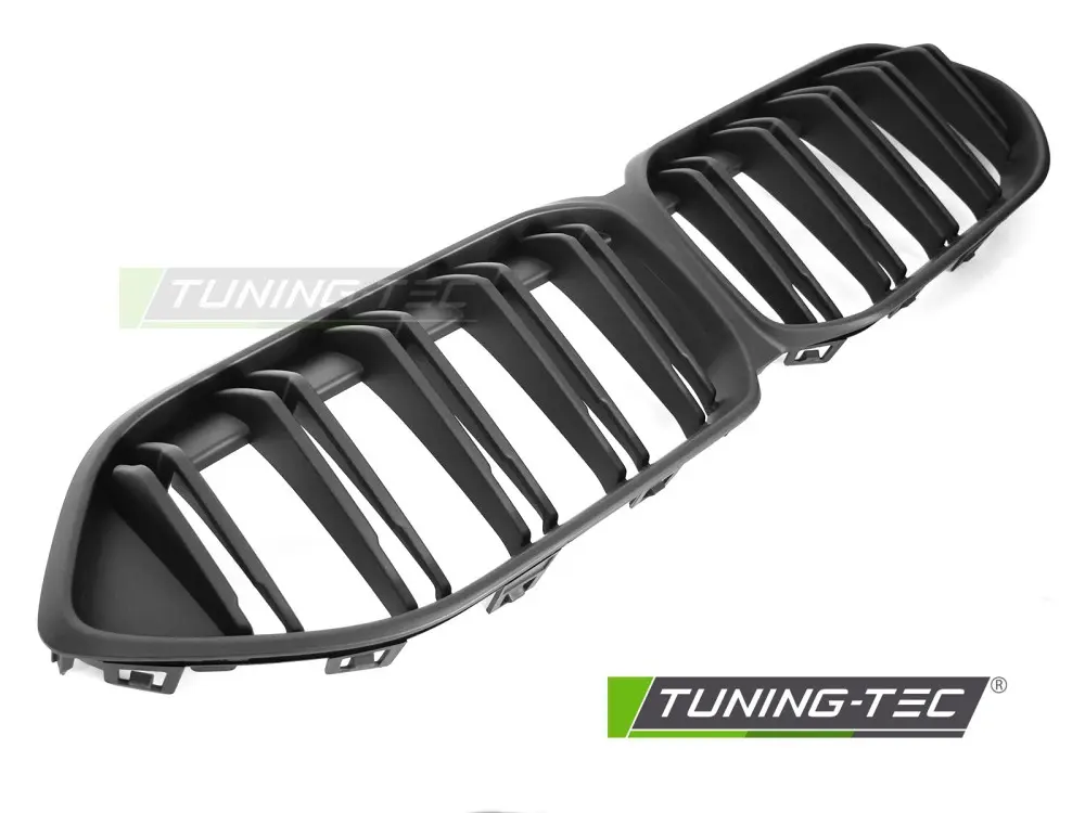Front Grille BMW F44 19-24 Sport Matt Black Double Bar – náhľad 3
