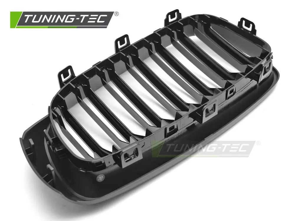 Front Grille BMW F34 Gran Turismo 13-17 Sport Glossy Black Double Bar – náhľad 5