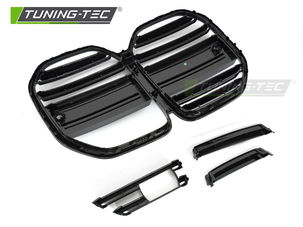 Front Grille BMW G22 G23 20-24 Glossy Black – náhľad 5