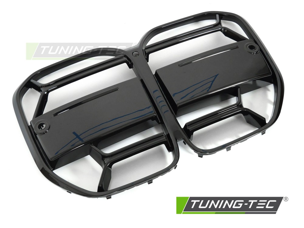 Front Grille BMW G22 G23 20-24 Sport Style Glossy Black – náhľad 3