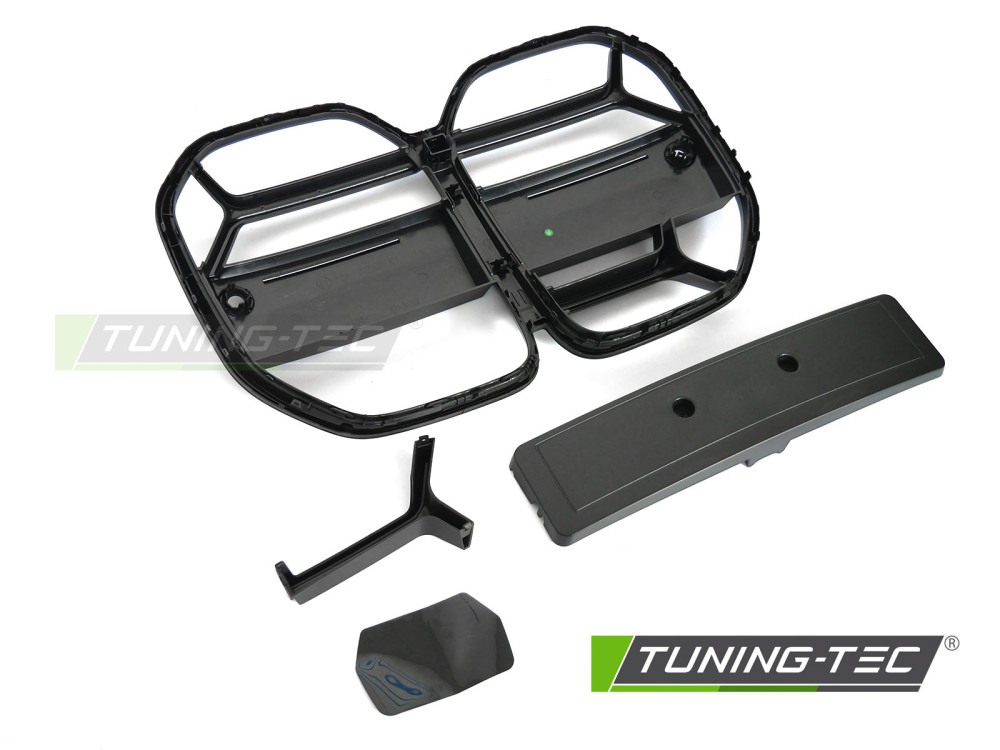 Front Grille BMW G22 G23 20-24 Sport Style Matt Black – náhľad 4