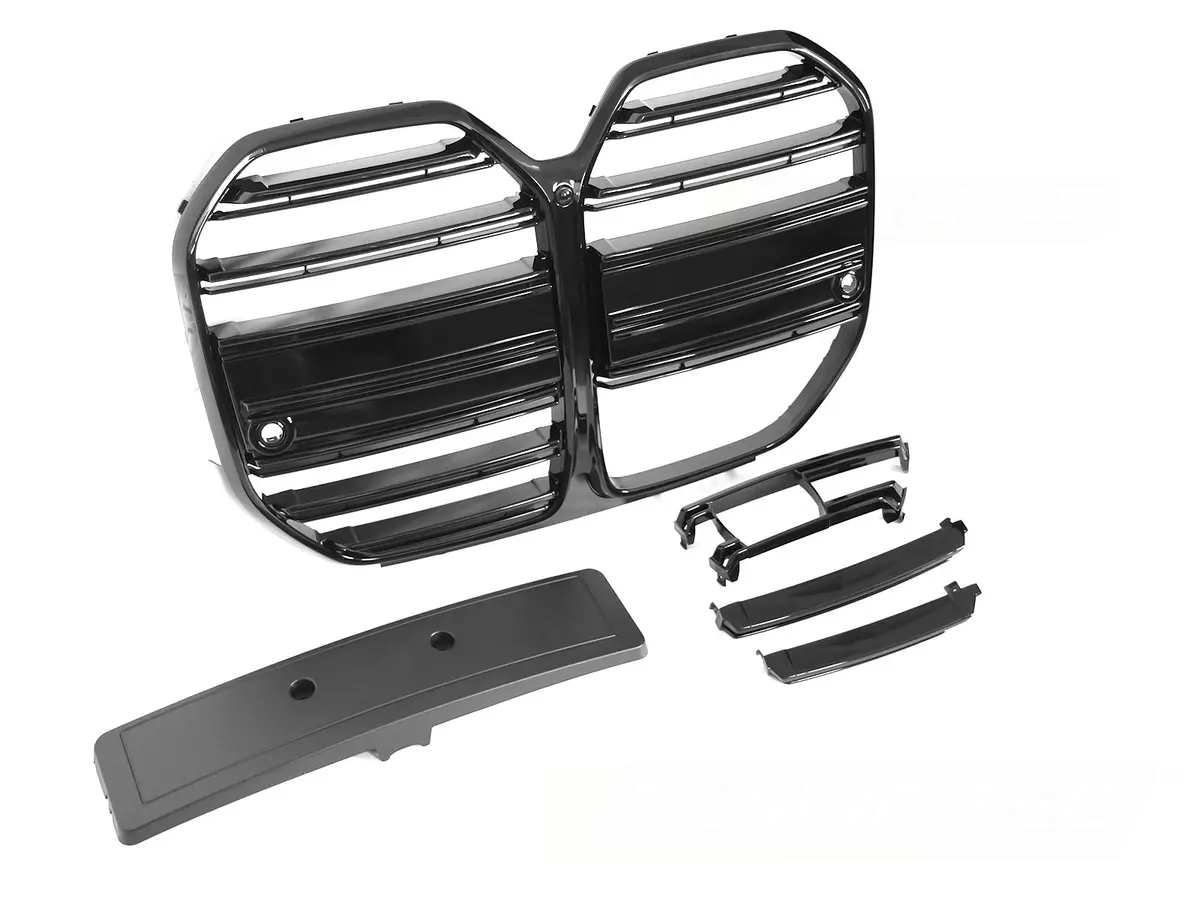 Front Grille BMW G26 Gran Coupe 21-24 Glossy Black