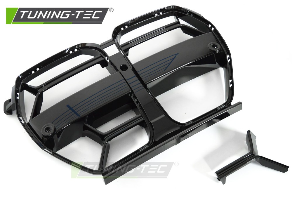 Front Grille BMW G82 21-24 Sport Style Glossy Black – náhľad 3