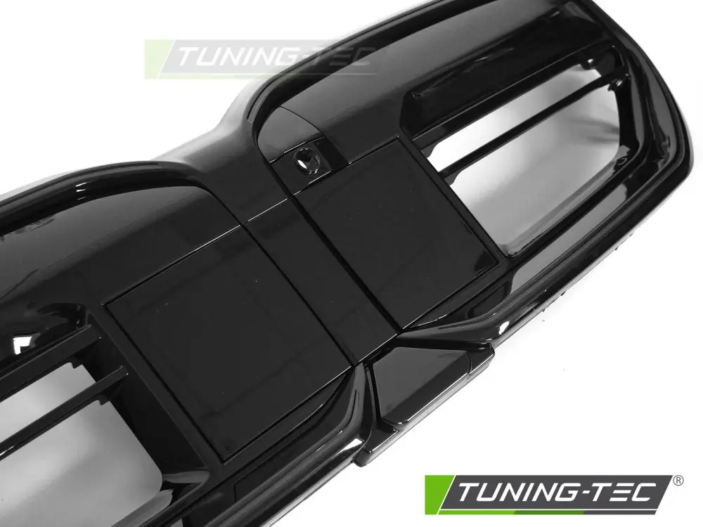 Front Grille BMW 5 Series G60 G61 23- Sport Glossy Black with LED – náhľad 3